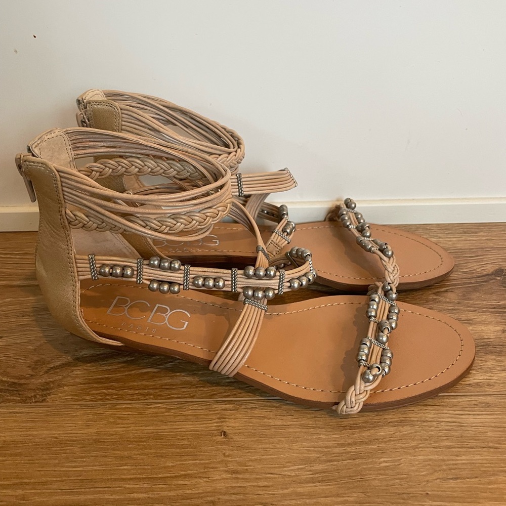 BCBG Wheat Sandal